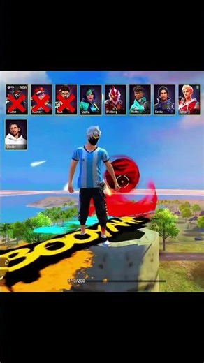FREE FIRE CHARACTER COMBO #freefire #shorts #viral