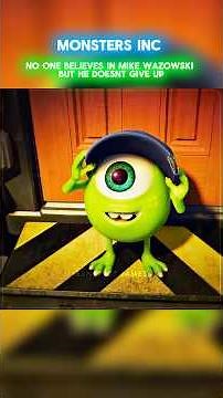 No One Believed In Mike Wazowski's Dream, He Kept Trying and Proved Them Wrong #movie #foryou #edit
