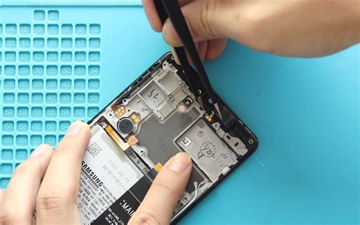 三星 Galaxy A42 5G A426 听筒通话音频 更换教程 拆机步骤