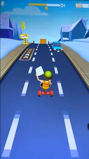 Paper Boy Race #9