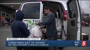 Christmas volunteers become family for Nashville's homeless community