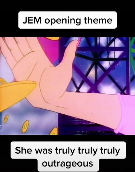 #jem #retro #media #vintage #tv #lostmedia #vhs #kidshows #opening #theme #80s #80sbaby #1980s #90skids #90s #television #show #animation #cartoon