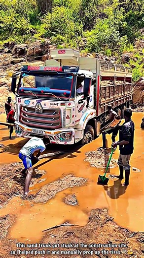 Truck Rescue: A Smart Solution to Escape a Mud Trap