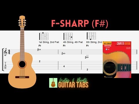 (39 of 70) Hal Leonard Book 1- F Sharp (F#) GUITAR TAB