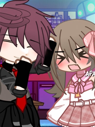 Eye Contact Trend dalam Gacha Club