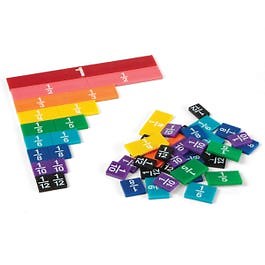 Rainbow Fraction® Tiles, Set of 51