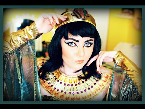 Cleopatra Egyptian Makeup Tutorial & Costume