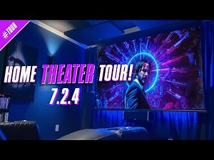 AMAZING 7.2.4 HOME THEATER TOUR! // 18" PSA SUBWOOFERS!! 4K Dolby Atmos / Sony 4K / Monolith HTP-1