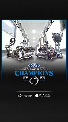 Ending the year strong in the NASCAR Cup and Xfinity Series 🏆🏆 Thank you to all 22 of our amazing partners for helping us succeed on and off the race track 👊 #NASCAR | #NASCAR75 | Roush Yates Engines