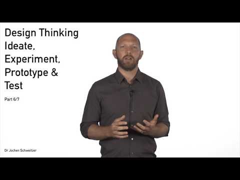 Design Thinking Ideation, Experimentation, Prototyping and Testing