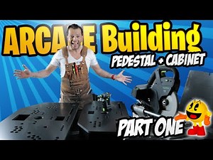 Cabinet and Pedestal Arcade building series - PART 1: 'building the control panels'