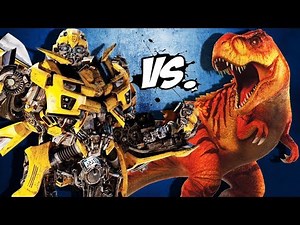 Bumblebee vs T-Rex - Epic Battle