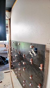 Installing a Finished Hearth Pad for a Wood Stove 🔥 Clean install of a ready-made hearth pad — tight lines, smooth fit, modern finish. Perfect upgrade for any wood stove area. Serving Turner, Lake Oswego, Silverton, South & West Salem. 👉 Need a quote? Text/Call: 503 999 6866 Follow for clean tile work & remodel projects! https://taran-construction.com/services/tile-flooring-installation/ #tileinstallation #hearthpad #fireplaceinstall #woodstovearea #homerenovation #constructionlife #oregonhome