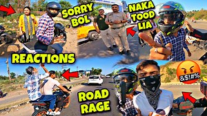 665K views · 10K reactions | Ladki Ke Chakker ma hogayi ladai | extreme road rage | police ka naka todna padha | Amin bhat vlogs | Facebook