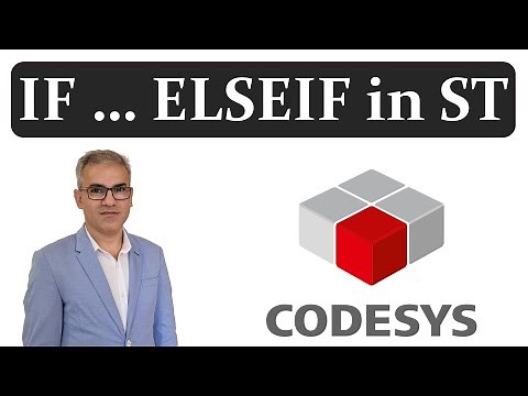 CODESYS: IF-ELSEIF instruction in Structured text programming #codesys #plcprogramming #iec61131 #st