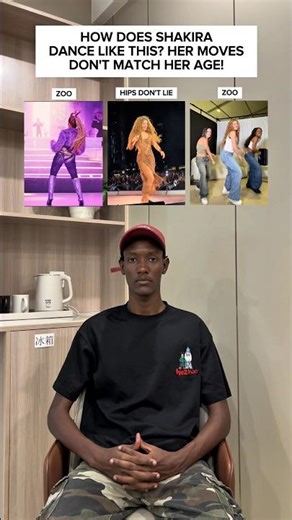 HOW DOES SHAKIRA DANCE LIKE THIS? HER MOVES DON'T MATCH HER AGE! #shorts #shakira #viral #trending