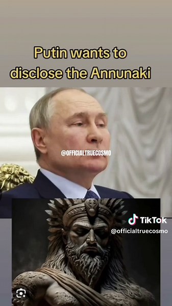 According to this Putin wants to disclose information about The Annunaki but he can't. The Russian government calls it The Annunaki Threat 😳 DM me for video credit. No copyright infringement intended. For entertainment purposes only. Follow @officialtruecosmo for videos about Aliens, Cryptids, Paranormal Activity and ALL things high strangeness. #annunaki #Putin #Russia #classified #aliens #alien #conspiracy #scifi #coverup #extraterrestrial #nibiru #PlanetX #ufo #extraterrestrials #ET #Scary #