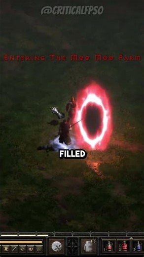 Diablo II’s Legendary Secret Cow World #shorts