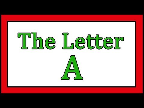 The Letter A Songs - ABC Songs - Toddler Baby Preschool - Learn the Alphabet