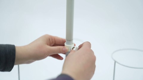 Freestanding Rotating Hat Display Rack: 7-Tiers, 35 Hooks, with Wheels, Black Metal Floor Stand for Hats, Wigs, and Caps - Ideal for Retail Stores and Organizing Headwear. (White)