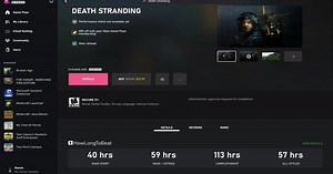 HowLongToBeat has been integrated into the Xbox app on PC