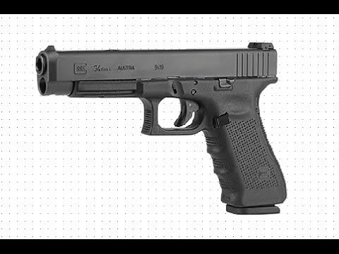 Glock 34 Gen 4 9mm Cleaning, No Talking