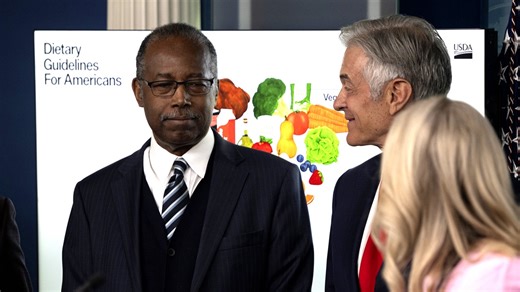 Dr. Ben Carson reveals he 'seldom' eats meat amid new food pyramid's protein push