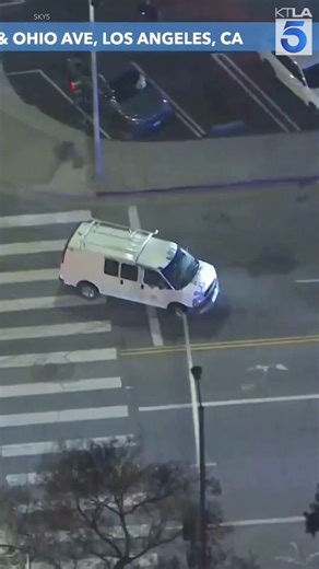 The KTLA helicopter broadcast a pursuit last night involving LAPD as a woman driving a van rammed police units and chased them. Eventually she ended up driving the wrong way on the freeway resulting in a crash. Remarkably there were no serious injuries. The investigation shut down one of the busiest freeways in the country during rush hour. | Behind the Badge
