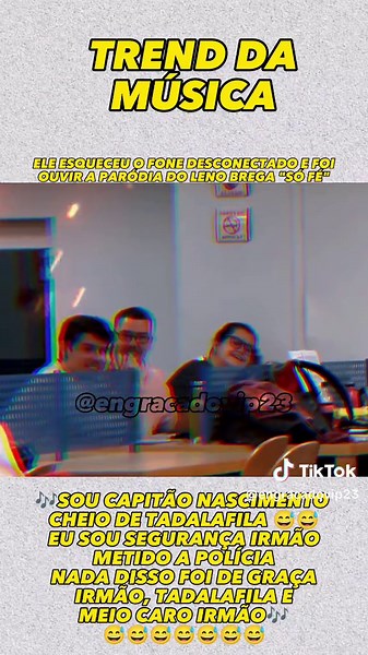 Música Só Fé do Leno Brega: Letra Engraçada e Memes