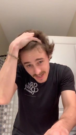 I buzzed my hair 😔 @ethangdschriver @karlojacobs #haircut #haircutchallenge | Baifieldd.official