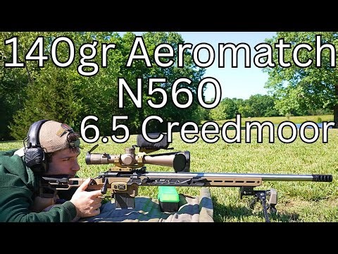 140gr Aeromatch Load Validation in 6.5 Creedmoor: Vihtavuori N560, Alpha Brass and Federal 210 Match