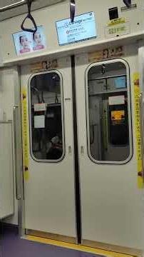 Tokyo Metro Hanzomon Line | Kinshicho Station → Oshiage Station (Car No. 3 of 18000 series train ...