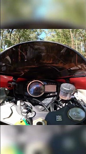 Pure GSX-R750 Exhaust Sound! Cold start, Fly by, Raw Onboard