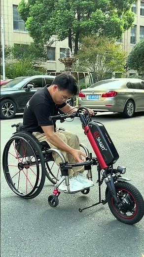 ELESMART A5 Electric Handcycle Wheelchair Power Attachment lightweight #wheelchair #disabilityaid