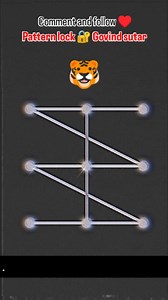Screen pattern lock 🔐 . . . . . . . . . . . #trending #viral #song #reels #love | pattern lock