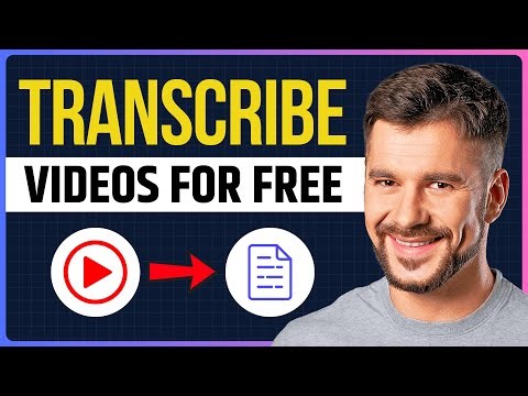How to Transcribe Video to Text for FREE! (No Login, No Signup)