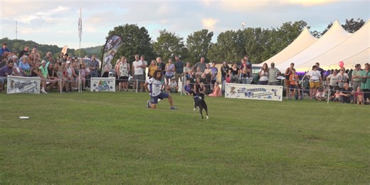Disc-Connected K-9’s perform at the Rockingham Co. Fair