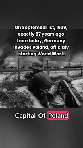 87 years ago.. #ww2 #history #polska #deutsch #shorts #worldwarii #fyp #deutschland #poland