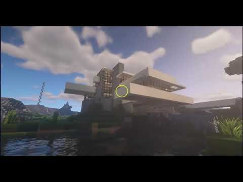 Fallingwater Minecraft Tour & Tutorial (with plans)