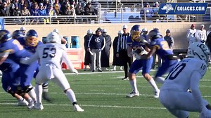 5.2K views · 264 reactions | Behind a record six interceptions and 446 rushing yards, South Dakota State University Football routs UC Davis in a 56-24 win at Dana J. Dykhouse Stadium to advance to the second round of the FCS Playoffs. | South Dakota State Jackrabbits | Facebook