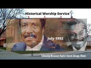 Bishop David Ellis Preaching @ Fellowship Missionary Baptist Church