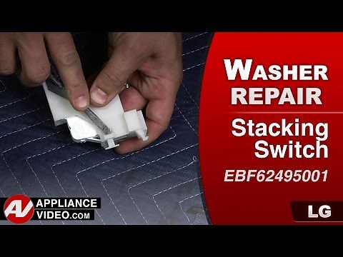 LG Washer - E7 Error Code - Stacking Switch Repair