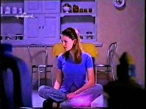 Girl Shrunk in kitchen