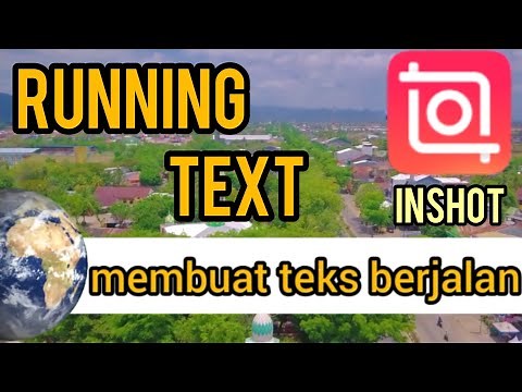 Cara membuat tulisan berjalan/running text | pigiok 149