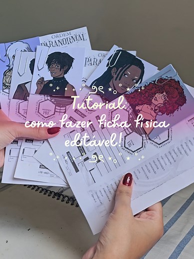 Ficha de RPG Editável: Tutorial Rápido e Fácil
