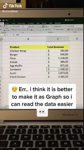 WHAT?! Make a graph within a second? 😱✨⏱ The power of SHORTCUT ❤️❤️ #exceltipsandtricks #exceltips #exceltricks #msexcel #excel #excelhacks