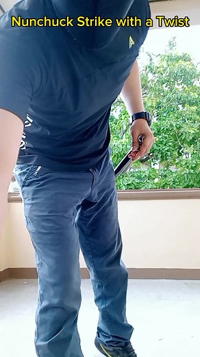 Nunchaku Strike with a twist #tutorialvideo #nanchaku #nanchakututorial #fypシ゚ #viralreels #brucelee @HIGHLIGHTS @EVERYONE | Chicolokoys