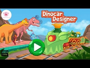 Dinosaur Train Games | Dinocar Designer Walkthrough | Dinosaur Games For Kids | Kids TV Channel