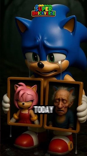😢 A Sad Sonic Story 💔 From a Happy Family to Loneliness 😔