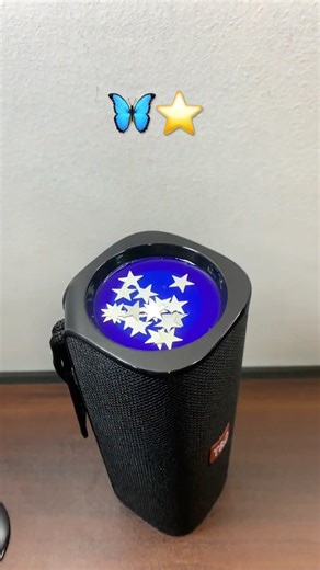 Cobalt blue hue & silver stars